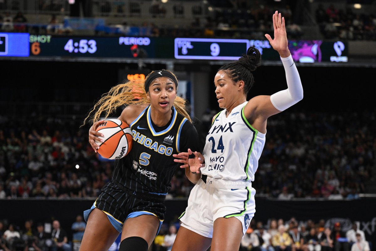Angel Reese and Napheesa Collier
