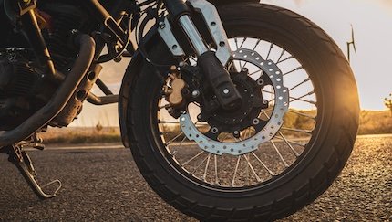 Vintage motorcycle stock