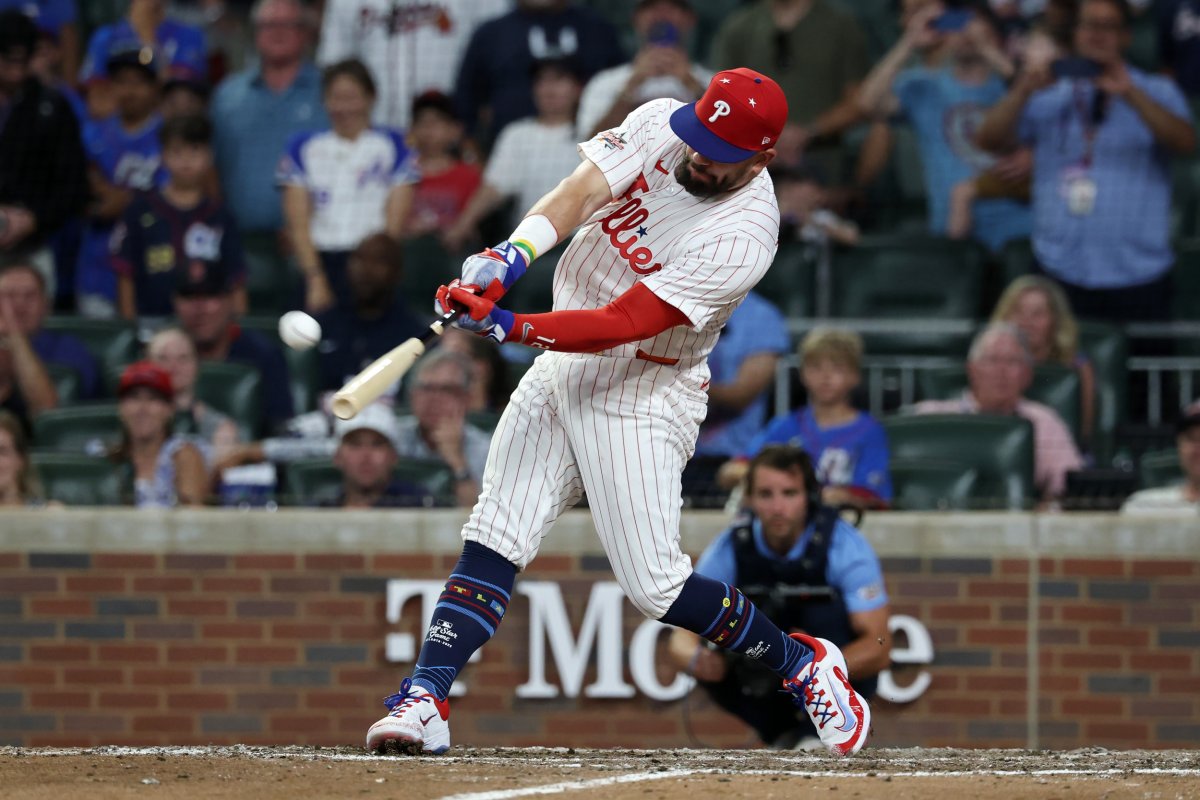 Philadelphia Phillies designated hitter Kyle Schwarber