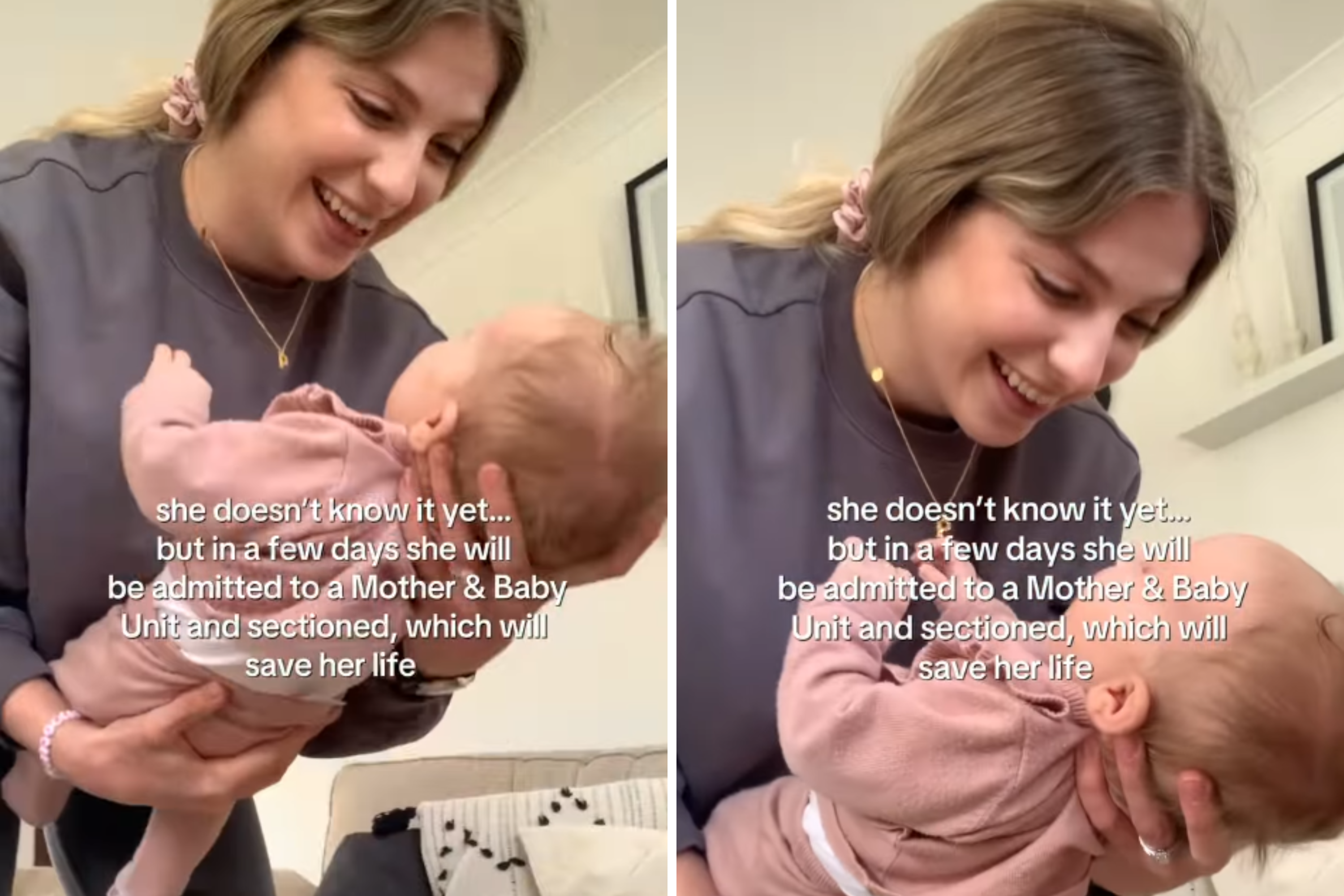 Mom Captures Moment With Newborn&mdash;Not Knowing Days Later Shell Be Sectioned