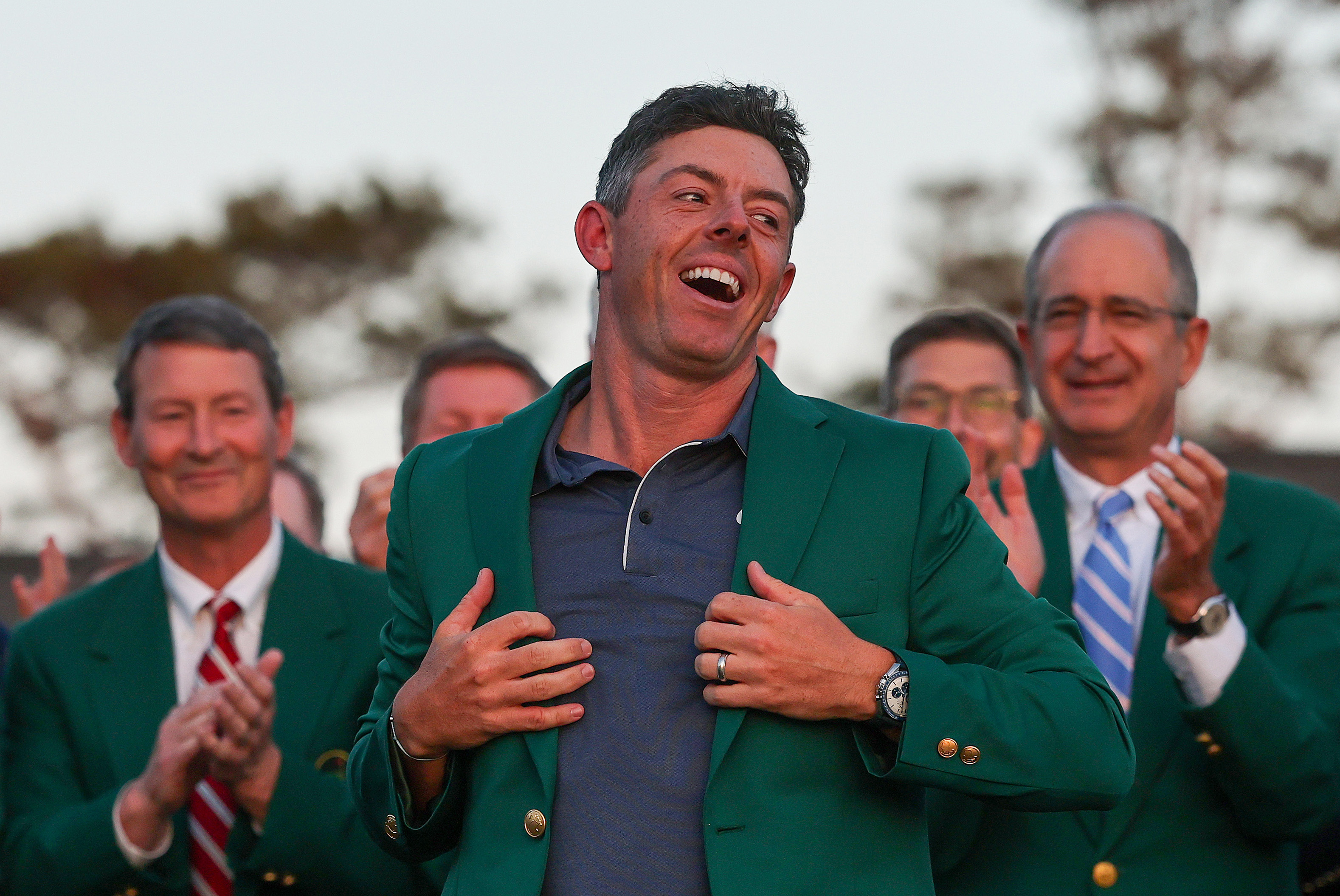 Rory McIlroy Competes Open Golf Championship Portrush Amidst Large Global Crowd