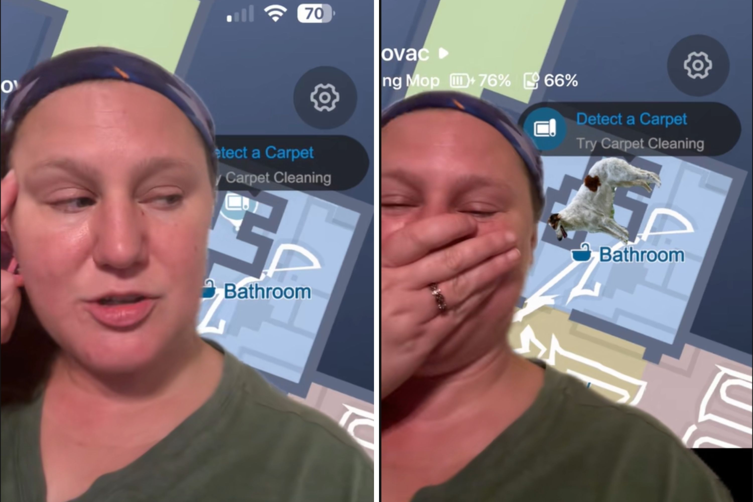 Woman Receives Message From Robot Vacuum, Not Prepared for What It Says