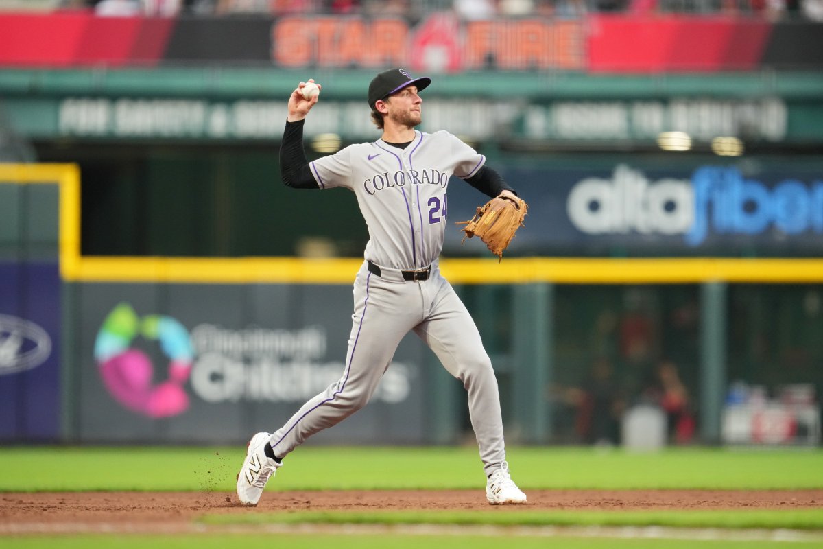 Colorado Rockies infielder Ryan McMahon