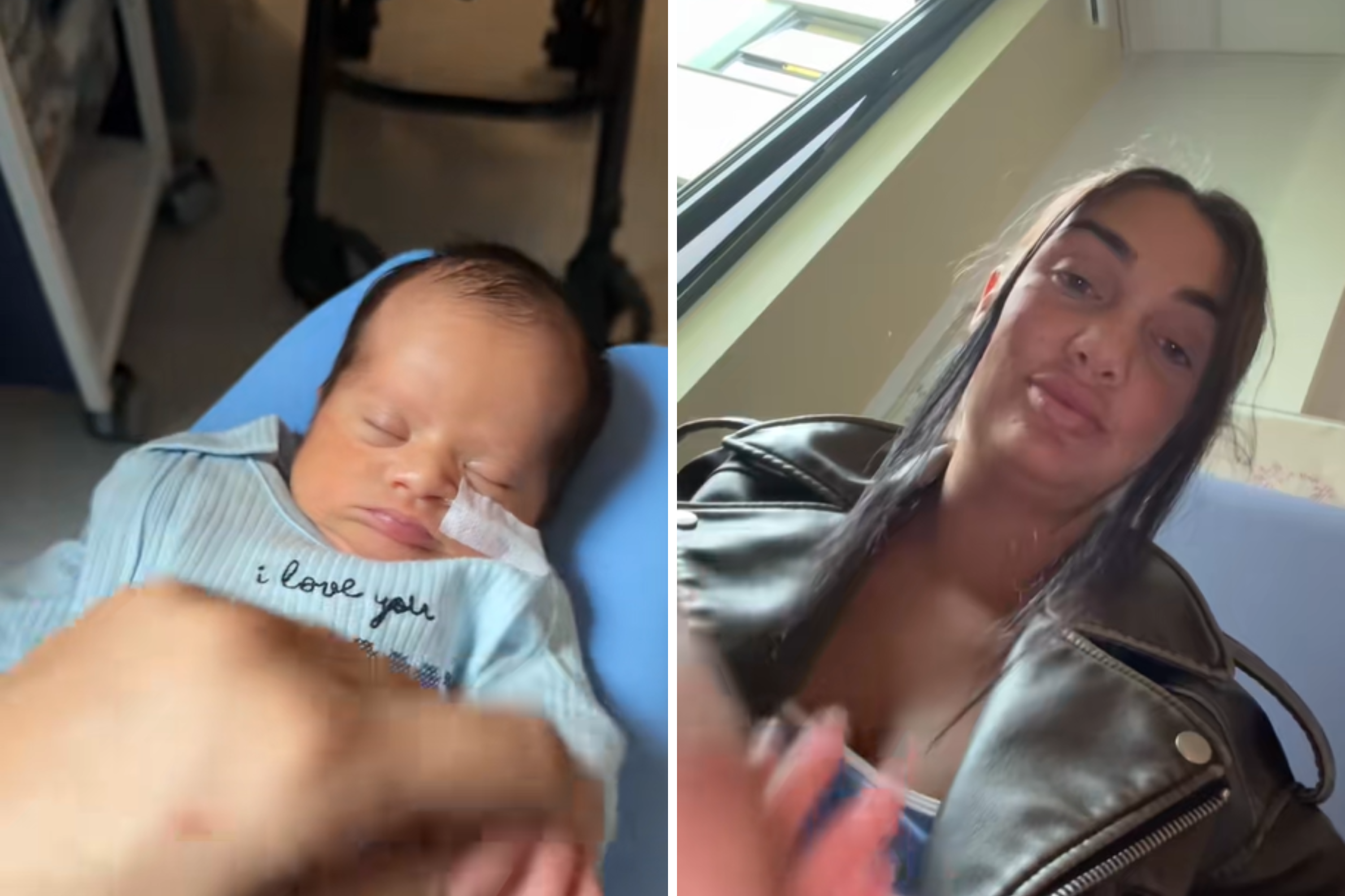 Mutter bringt in der 33. Woche ihr Baby zur Welt und erhält dann die ...