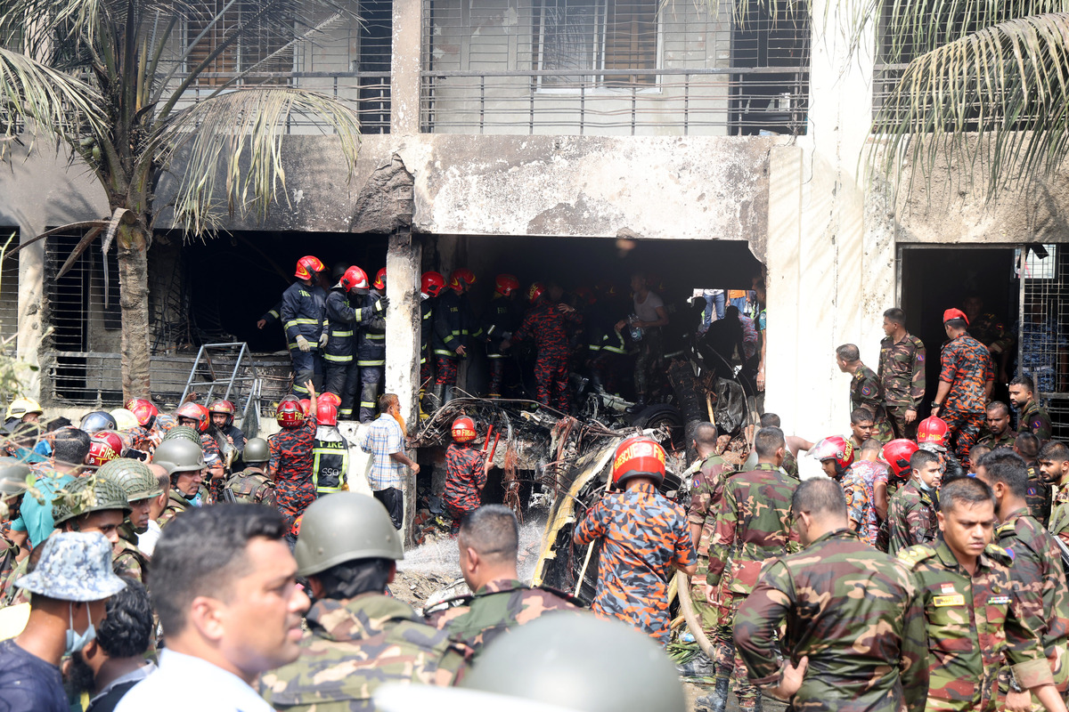 Bangladesh plane crash: What we know about F-7 BGI training jets