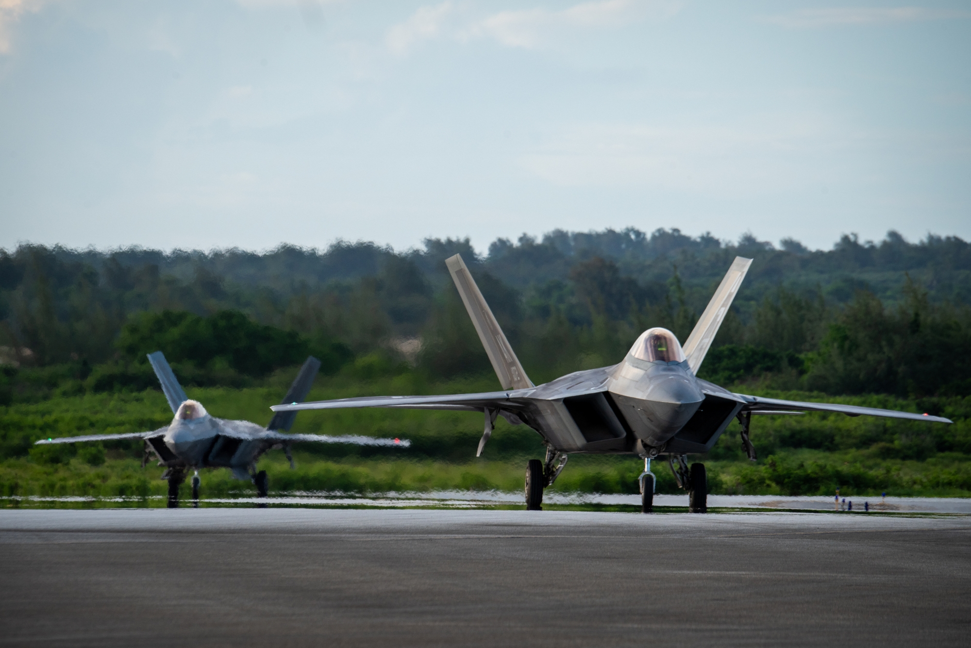 Map Shows Reach of US Air Forces Pacific War Games