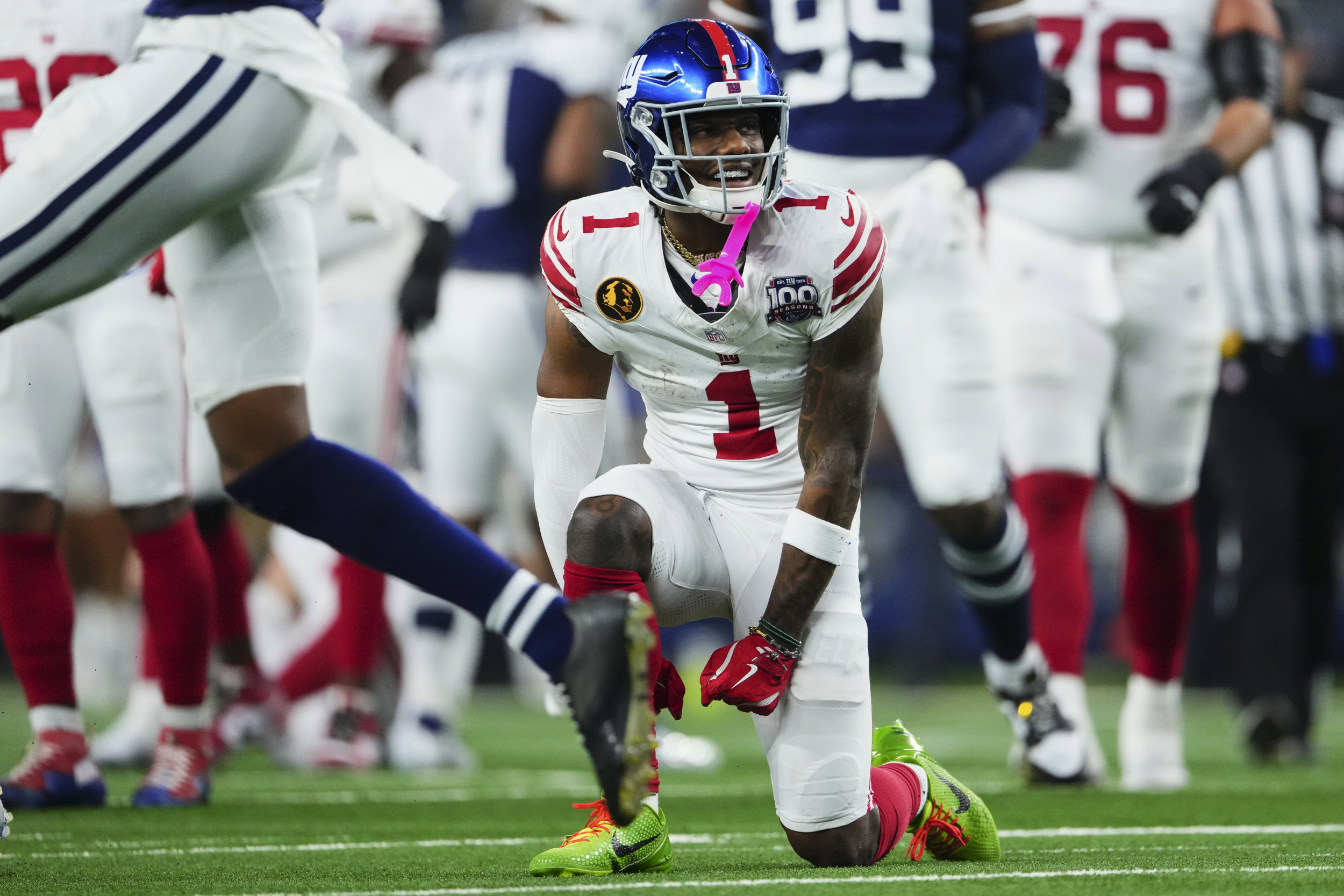 Malik Nabers Links With NY Giants Wideouts for Pre-Camp Session