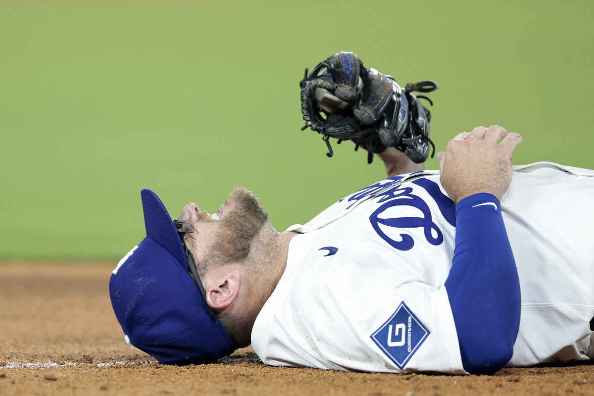 Los Angeles Dodgers infielder Max Muncy