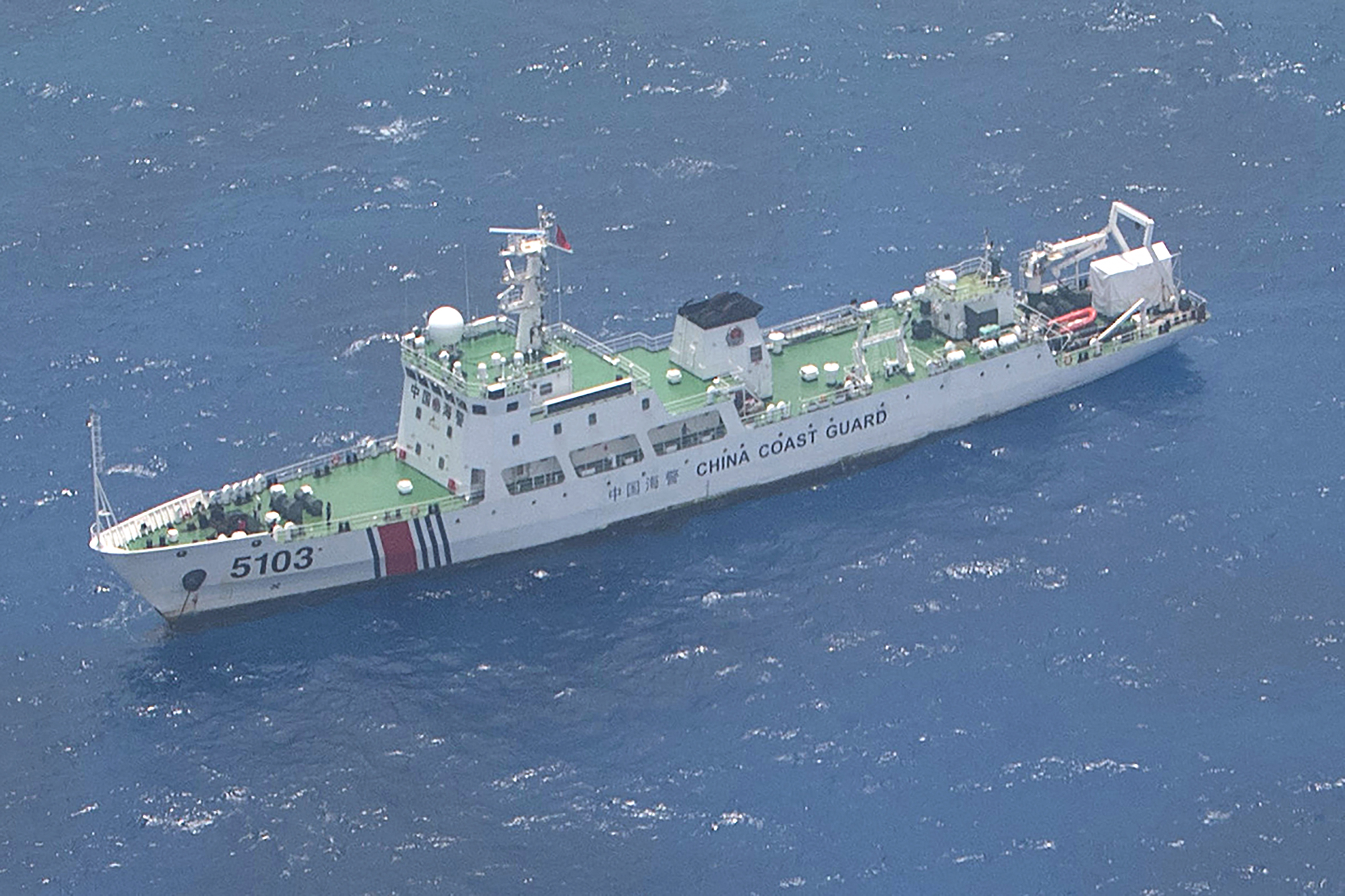 Chinese Ships Put On Show of Force in Neighbors Economic Waters