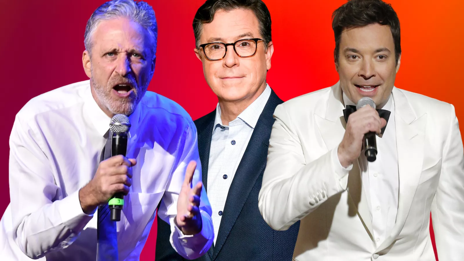 Late-Night Hosts React to Stephen Colbert Show Cancellation - Newsweek