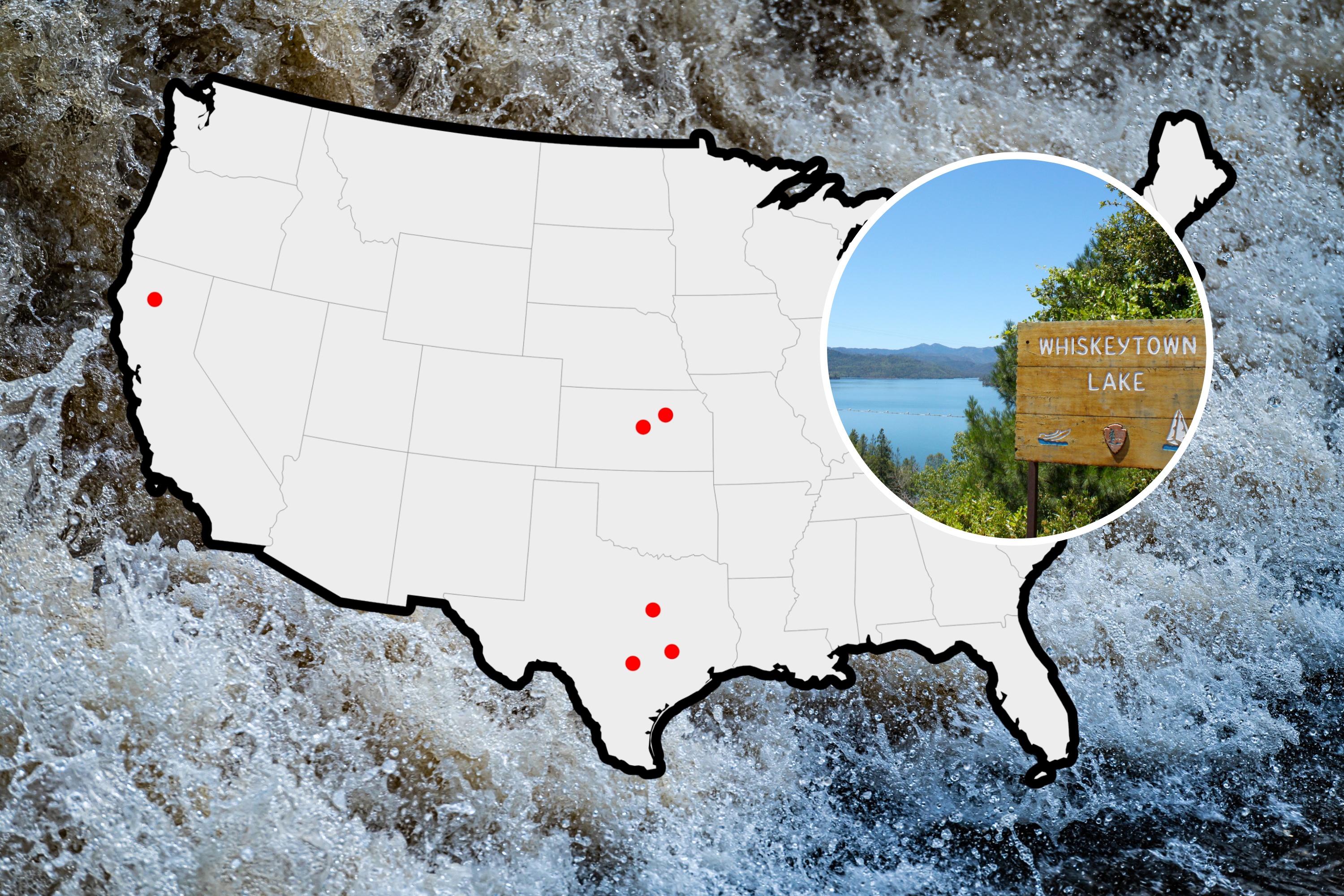 Map Reveals US Dams At Highest Risk of Overtopping
