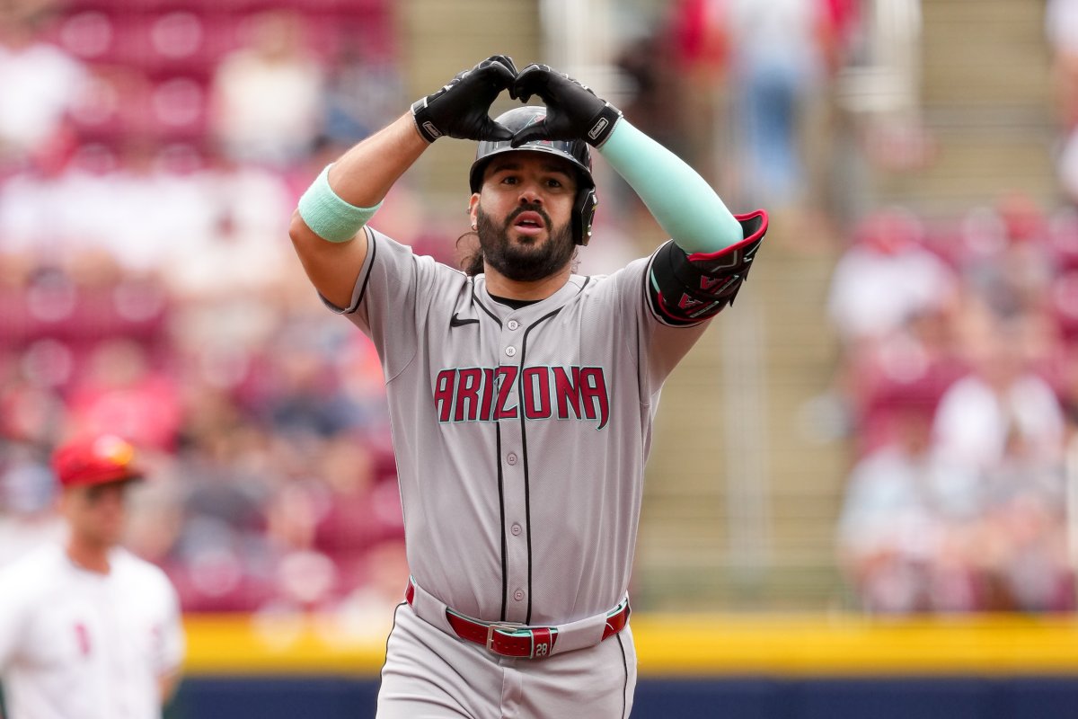 Arizona Diamondbacks third baseman Eugenio Suarez