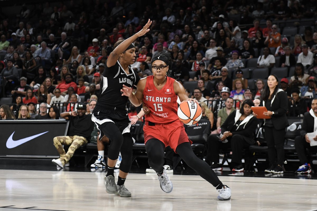 Allisha Gray #15 of the Atlanta Dream