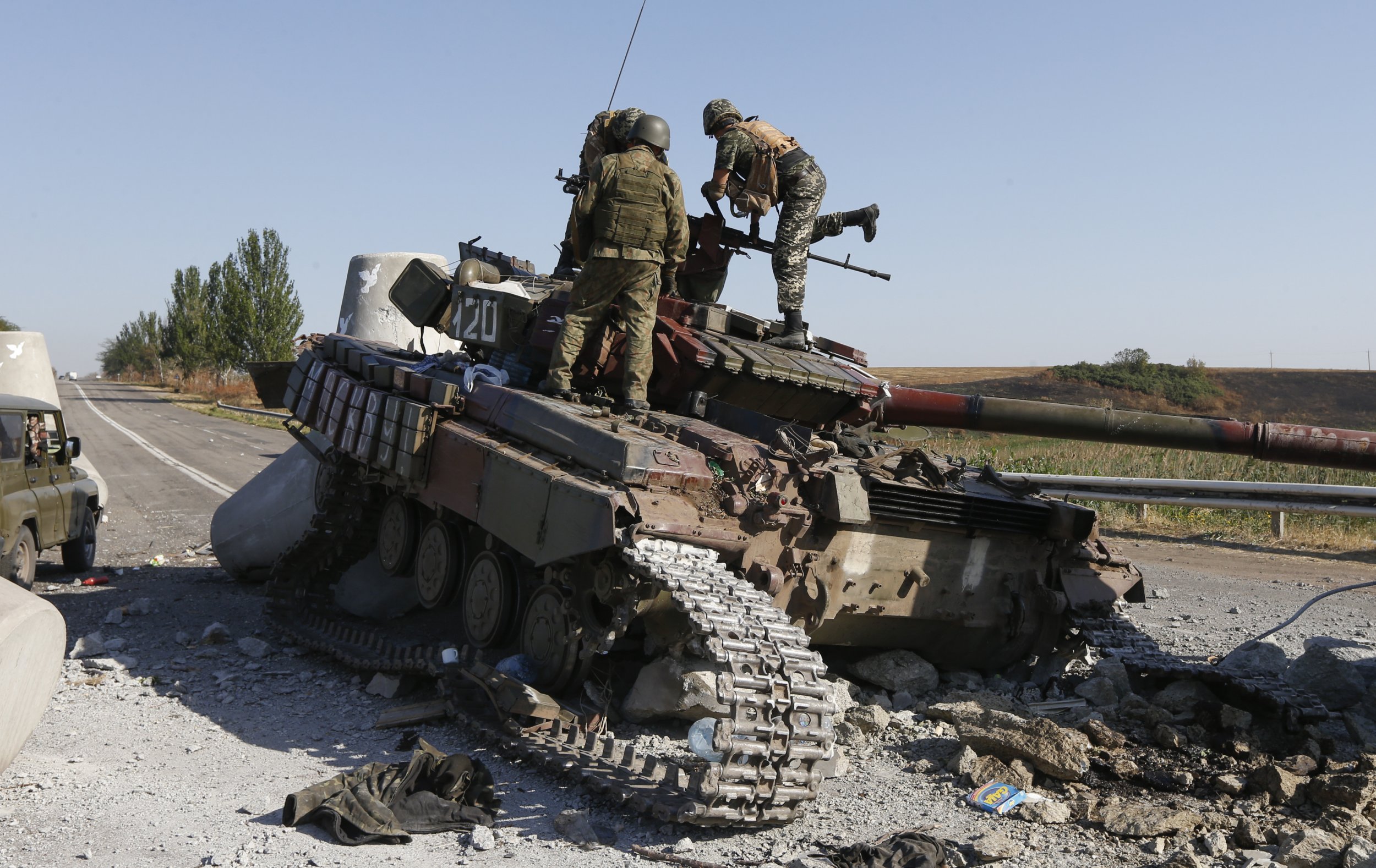 Leaders of Ukraine, Russia Say Ceasefire Holding, More ...