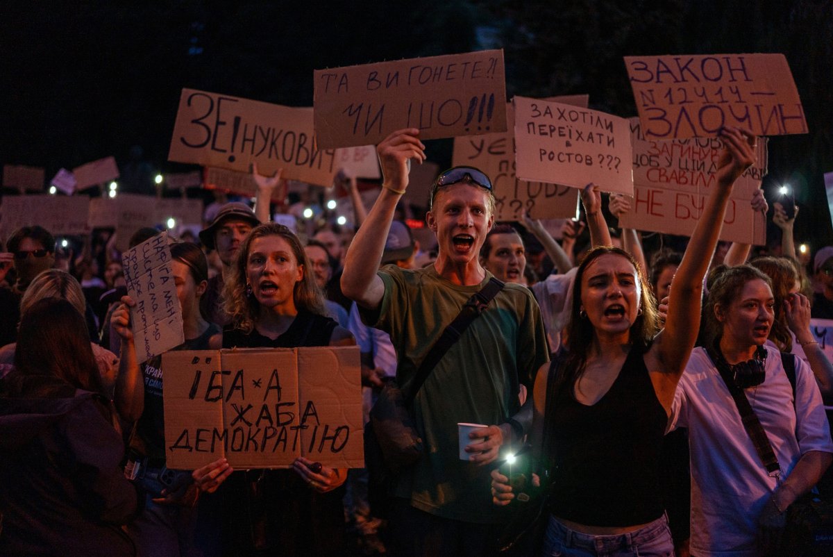 Protestas en Ucrania