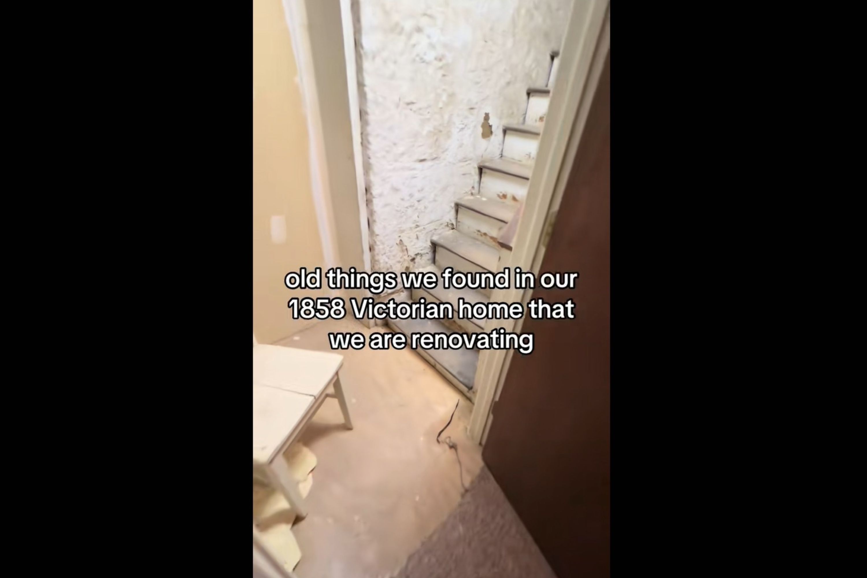What Homeowner Finds While Renovating 1858 Victorian House Stuns Internet
