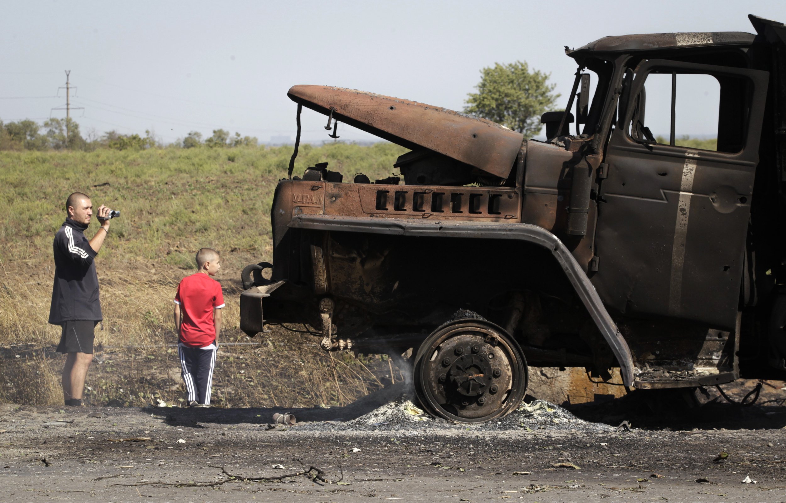 Ukraine shelling