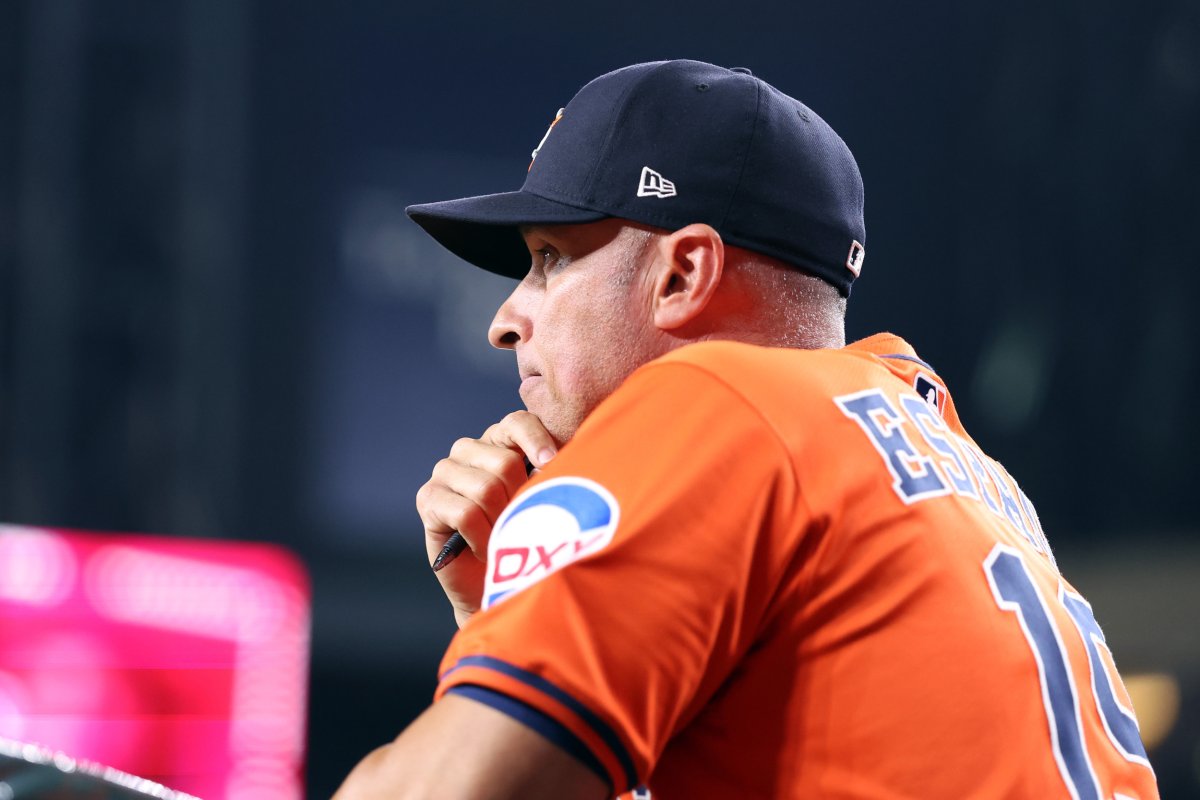 The Astros Joe Espada manager thinks.