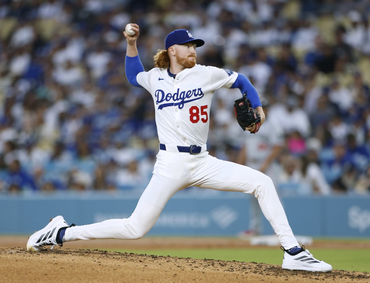Los Angeles Dodgers Pitcher Dustin May
