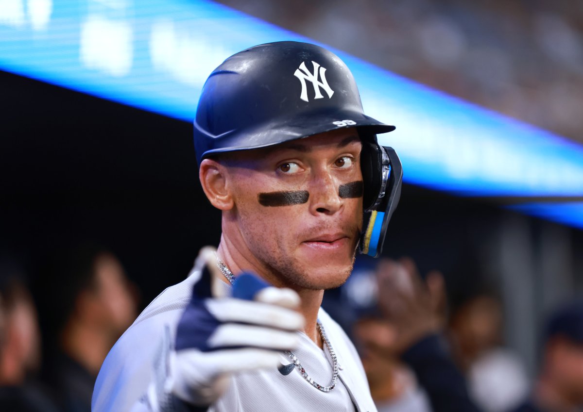 The New York Yankees Aaron Judge Yankees