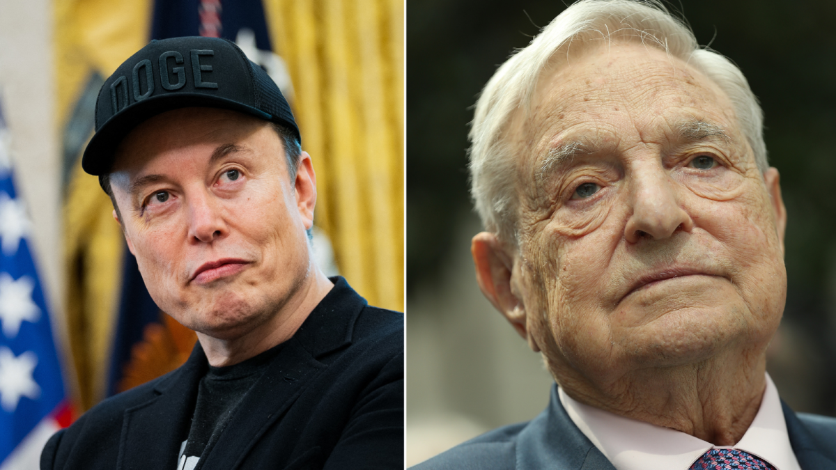 Elon Musk and George Soros