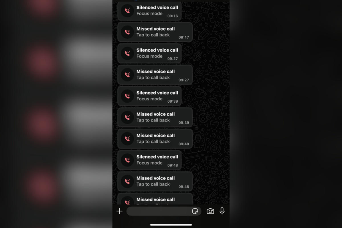 Missed calls