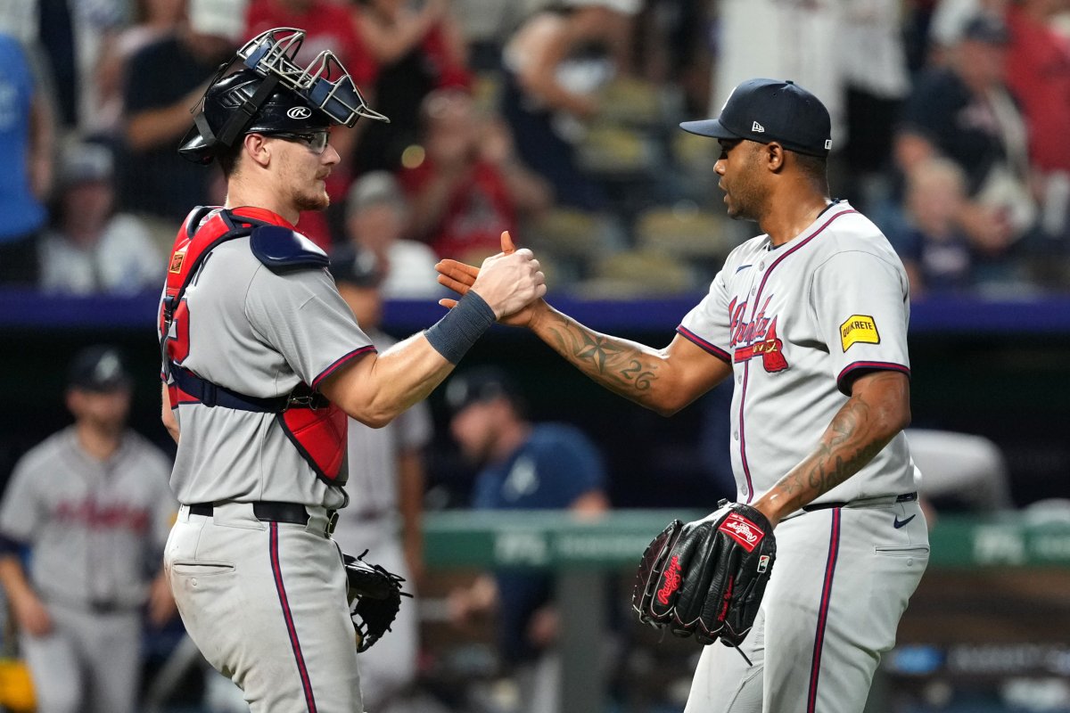 Atlanta Braves catcher Sean Murphy