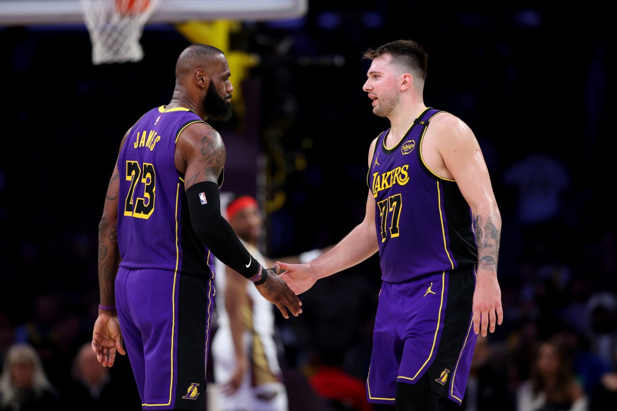 Luka Doncic Lebron James