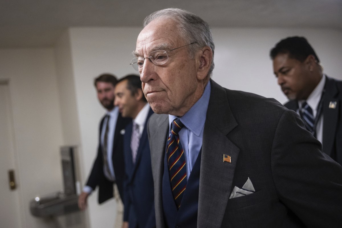 Senate Judiciary Committee Chair Chuck Grassley (R-Iowa) 