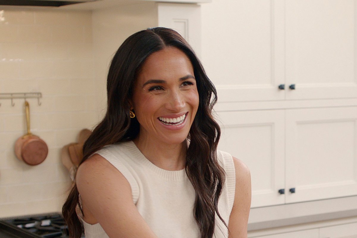 Meghan Markle Laughs During 'With Love'
