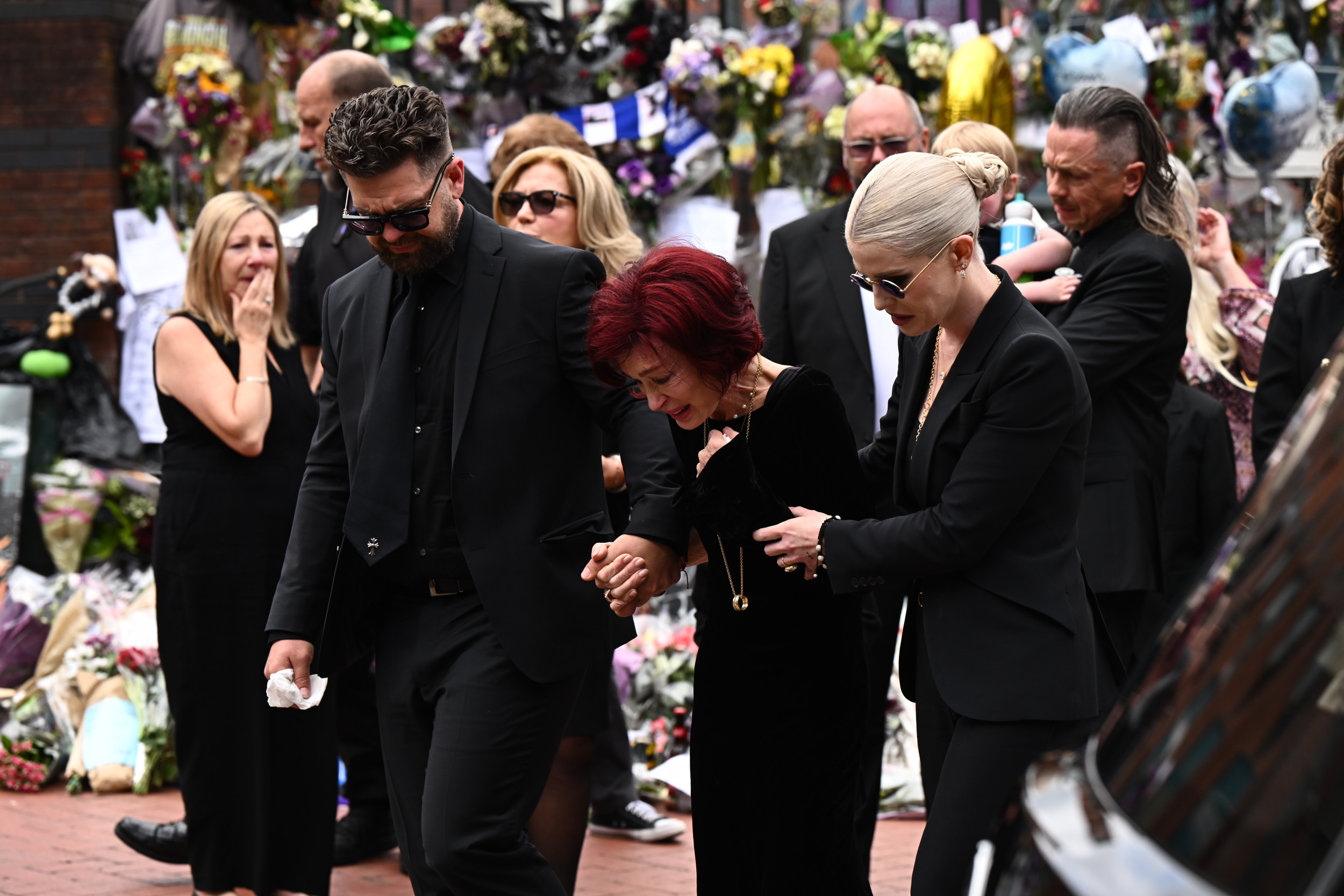 Jack Osbourne, Sharon Osbourne y Kelly Osbourne
