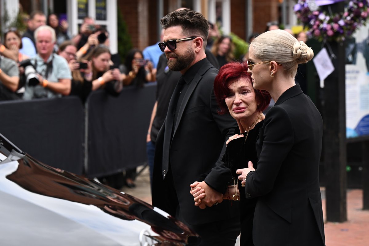 Ozzy Osbourne's Funeral: Sharon Breaks Down in Tears Amid Farewell To Icon - Newsweek