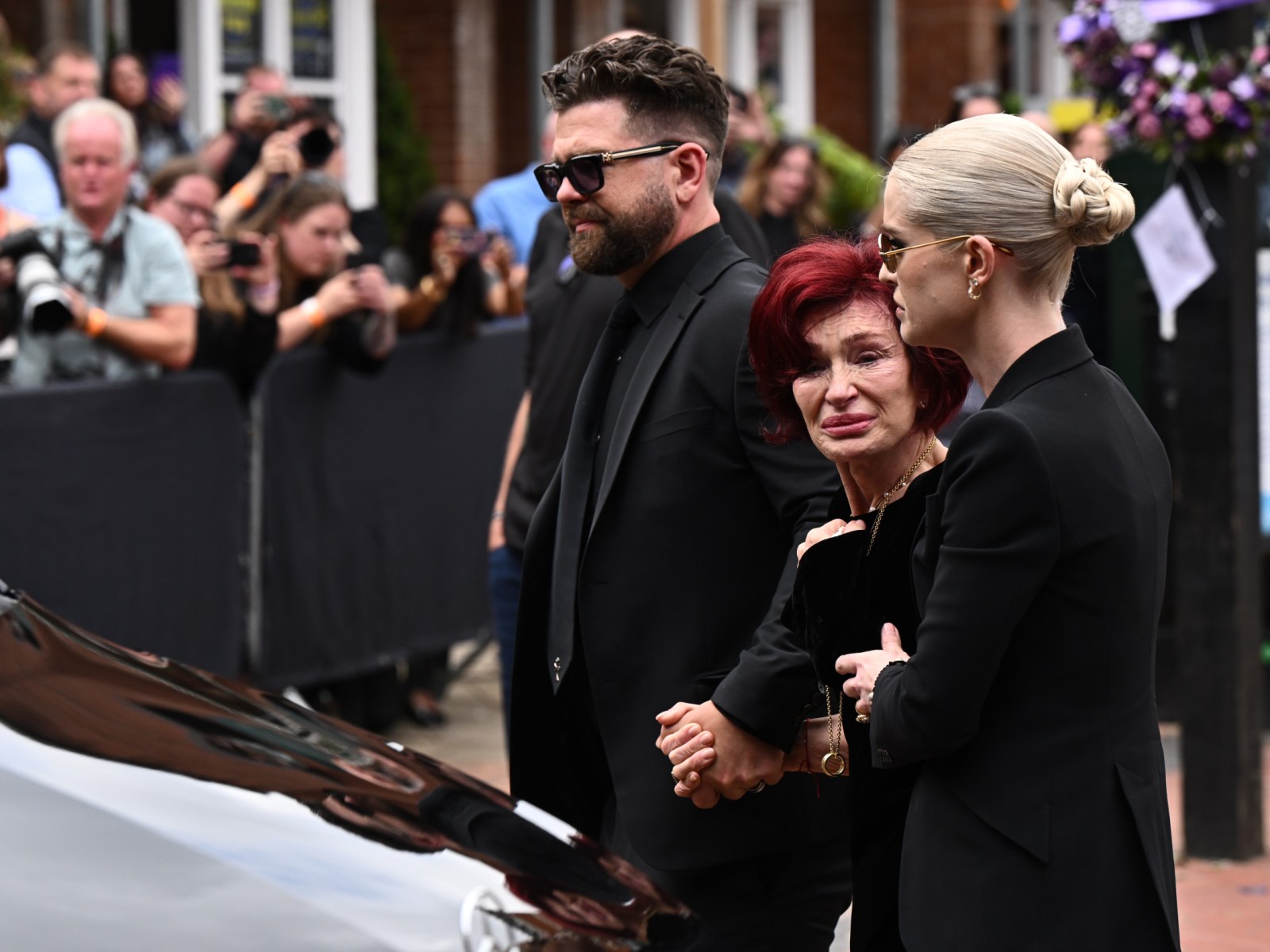 Ozzy Osbourne's Funeral: Sharon Breaks Down in Tears Amid Farewell To Icon - Newsweek
