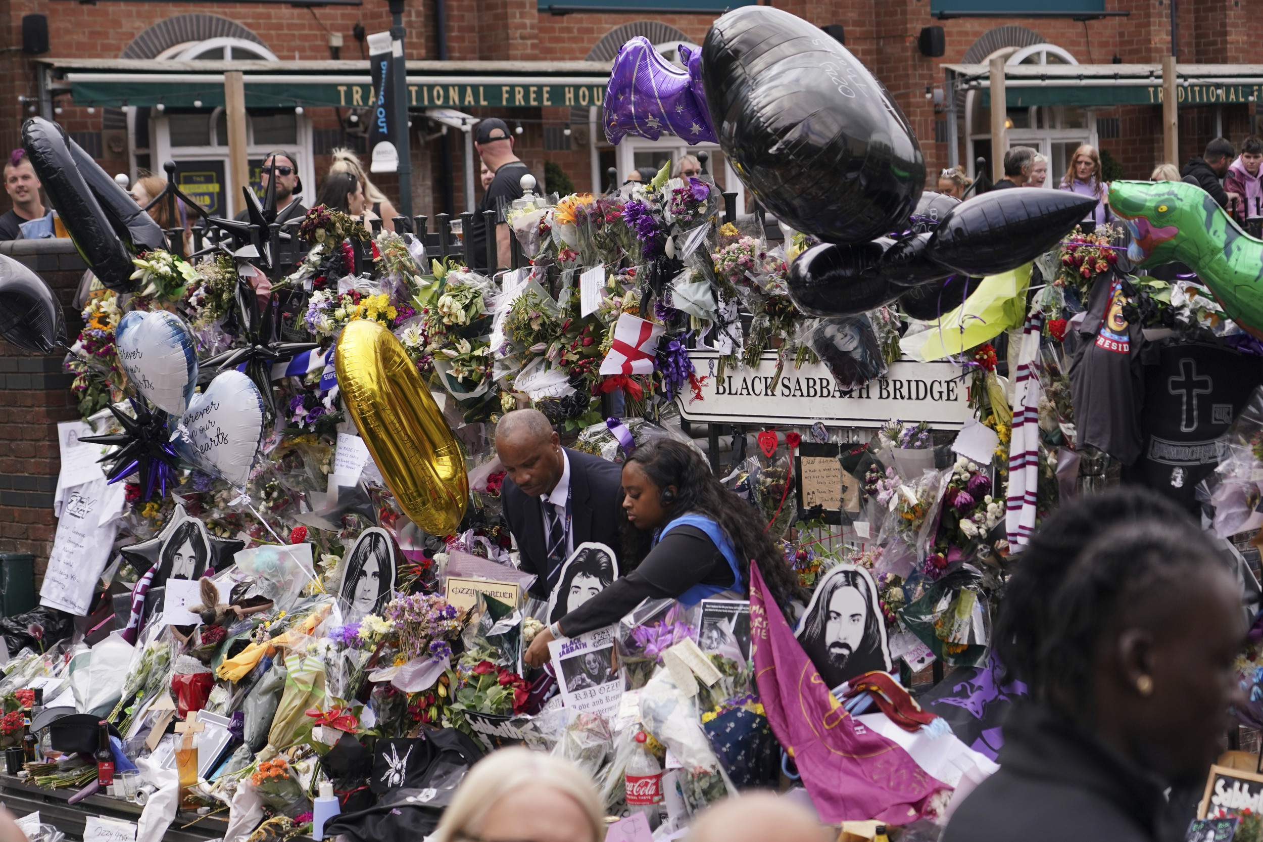 Homenajes a Ozzy Osbourne en Birmingham