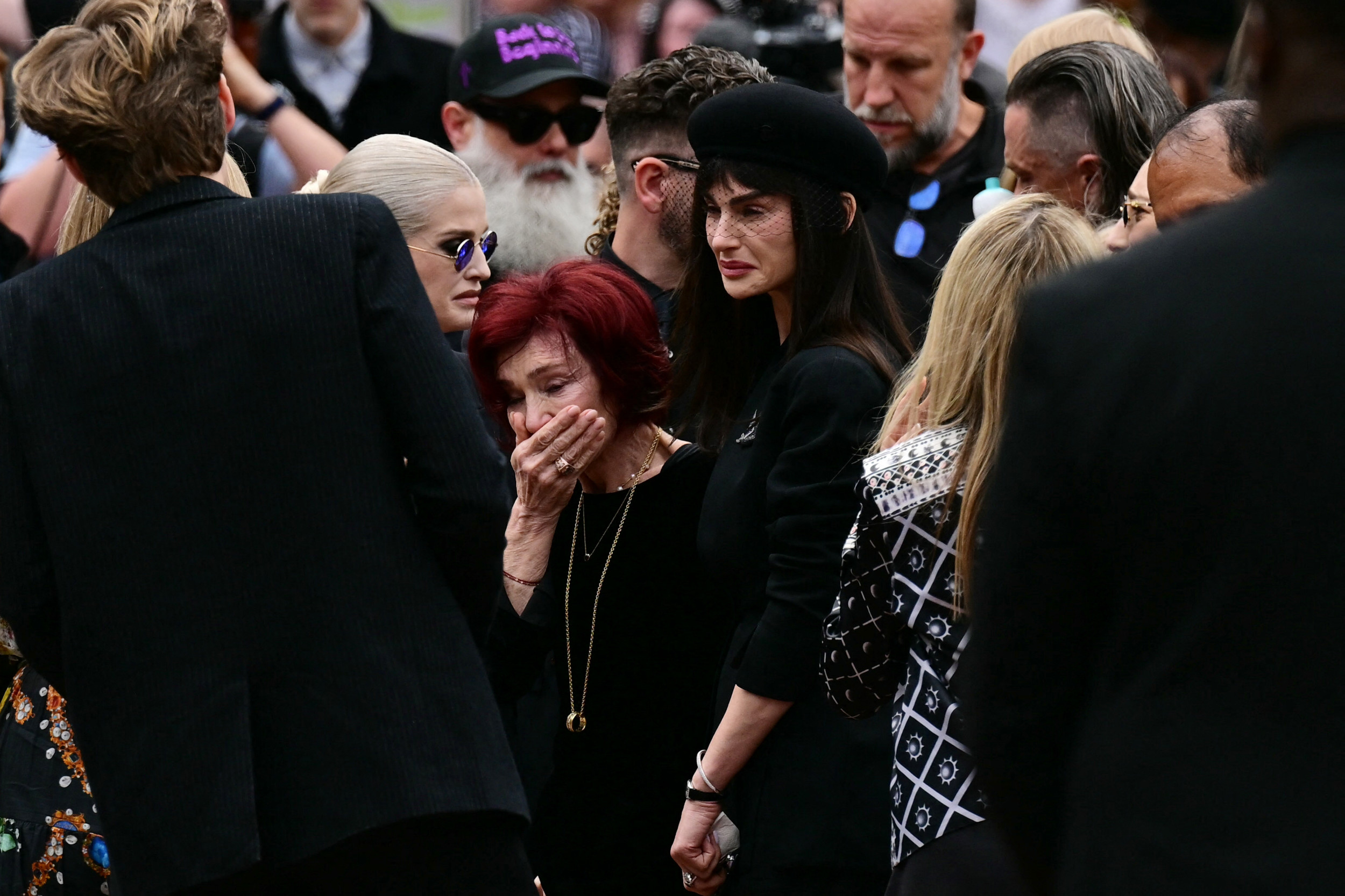 Ozzy Osbourne's Funeral: Sharon Breaks Down in Tears Amid Farewell To Icon - Newsweek