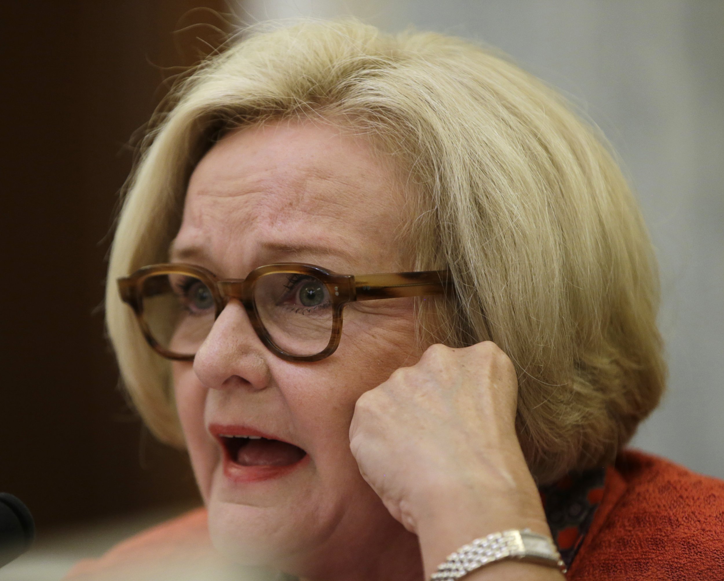 Senator Claire McCaskill, D-Missouri