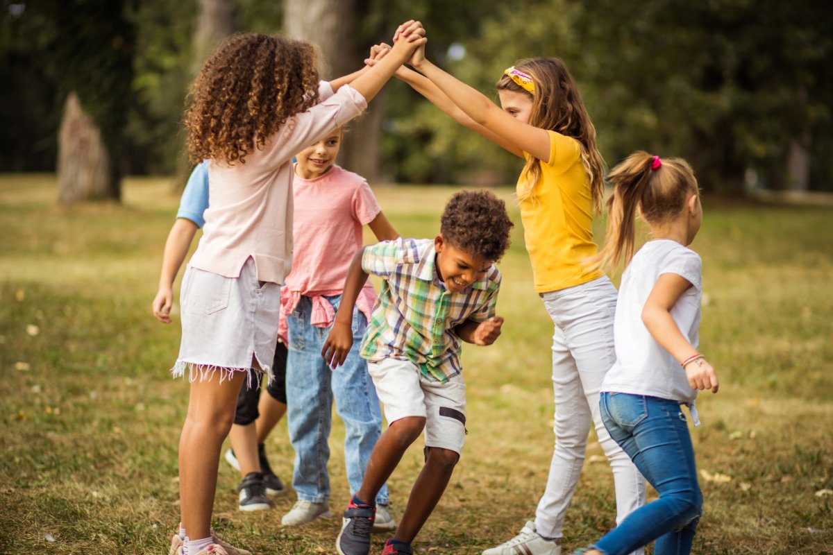 Kids playing