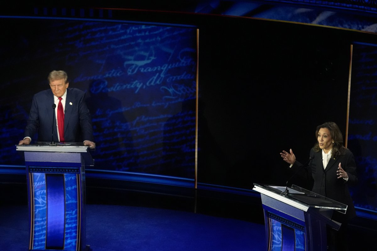Harris and Trump