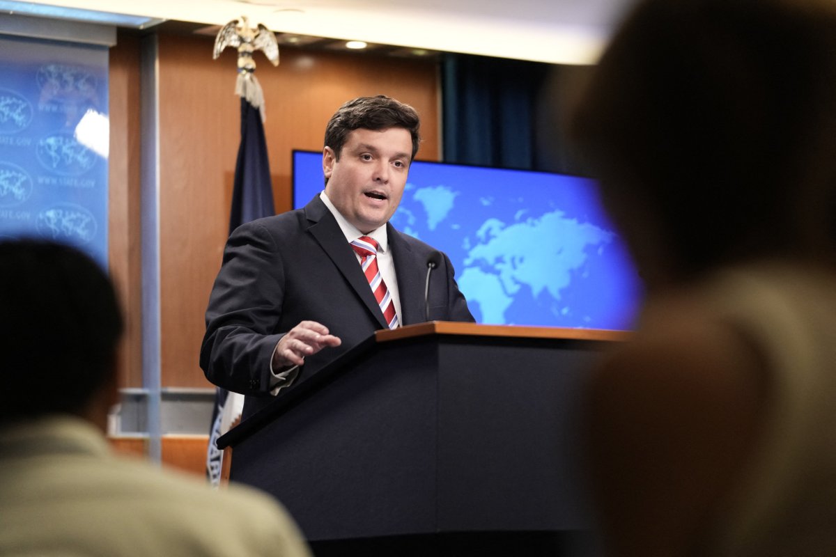 US Deputy State Department Spokesman Tommy Pigott