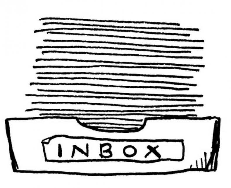 An inbox, prettier than my own