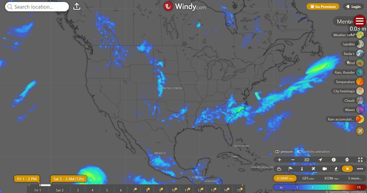 Flash floods live tracker maps