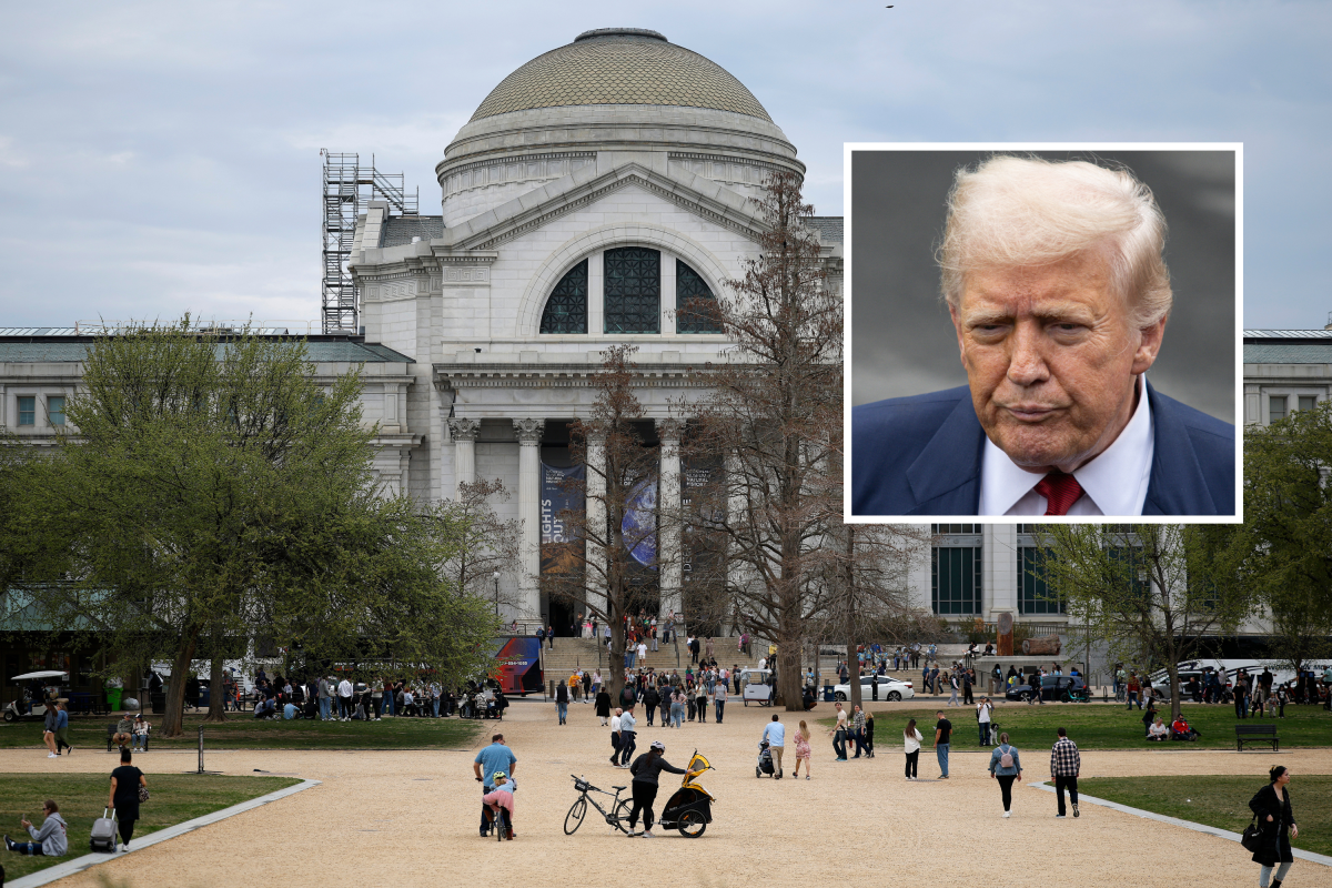 Donald Trump Smithsonian Museum Impeachment