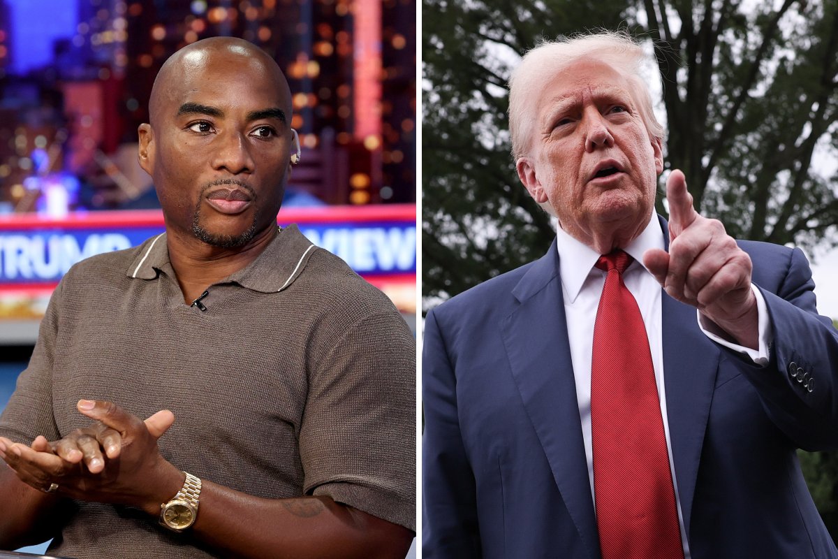 Charlamagne tha God and Donald Trump