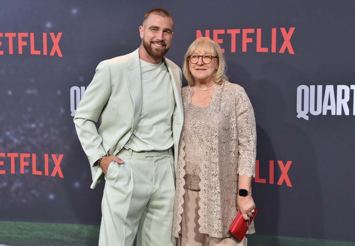 Travis Kelce and His Mom Steal the Show at Chiefs Camp