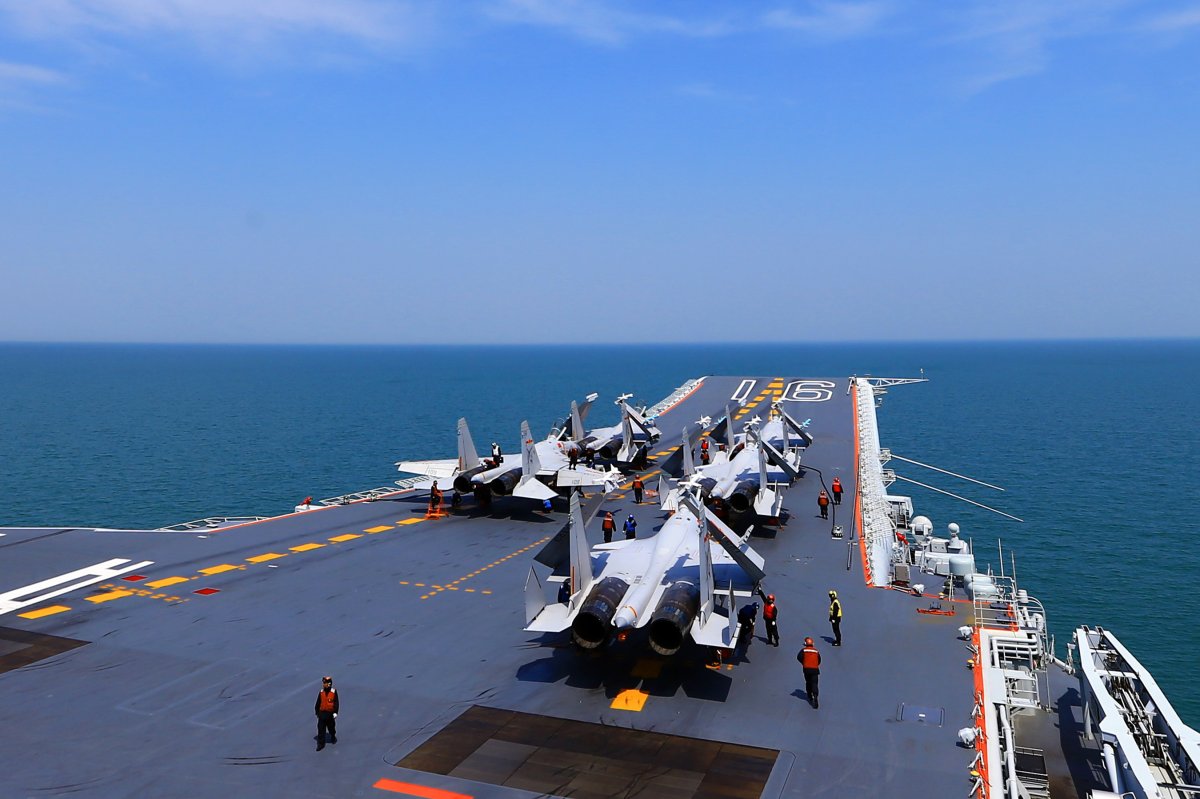 China military drill from 2018