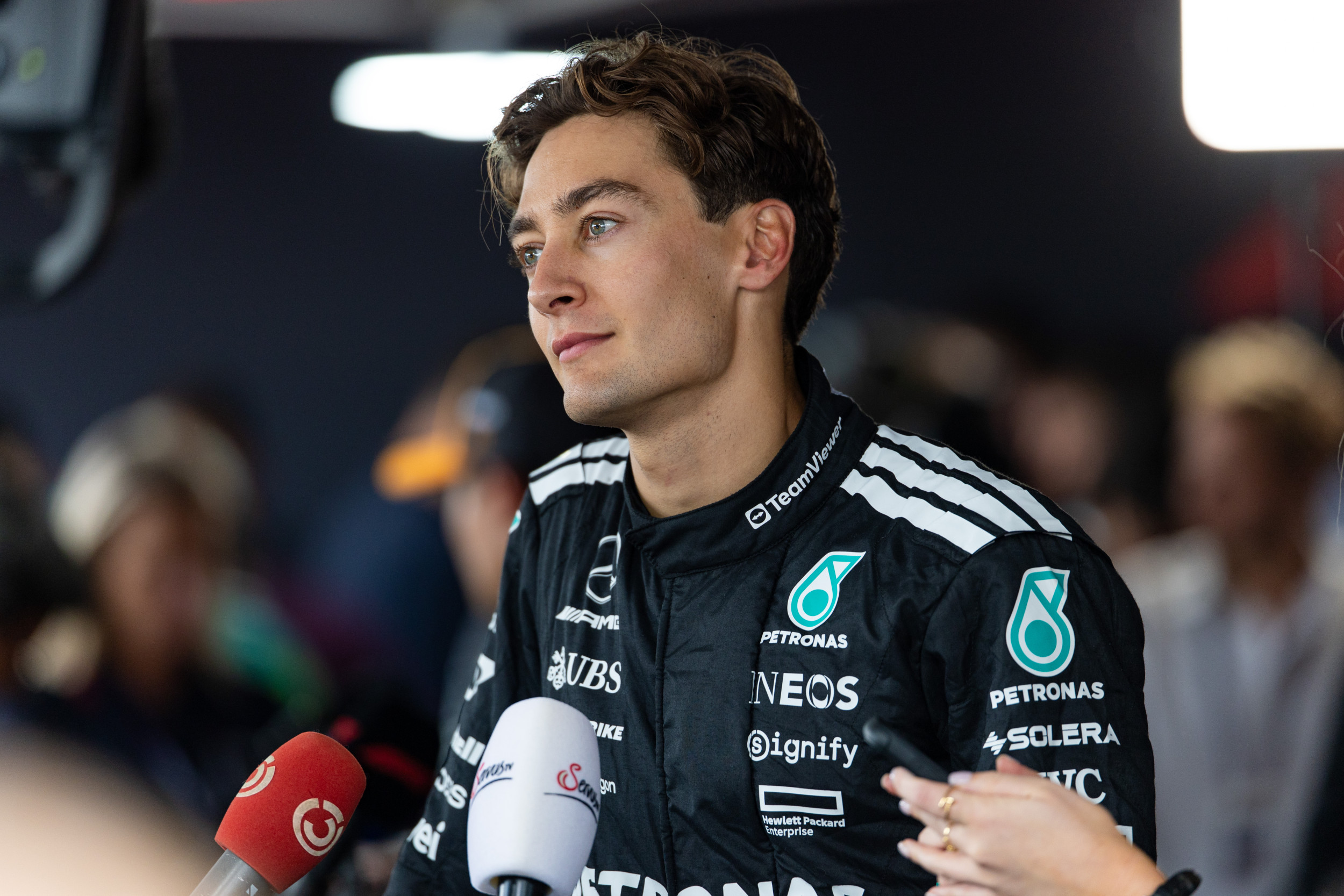 George Russell Gives Timeline Update on 2026 Mercedes F1 Contract