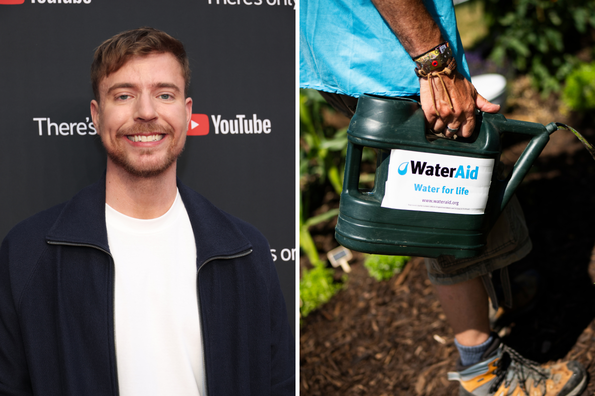 MrBeast, WaterAid