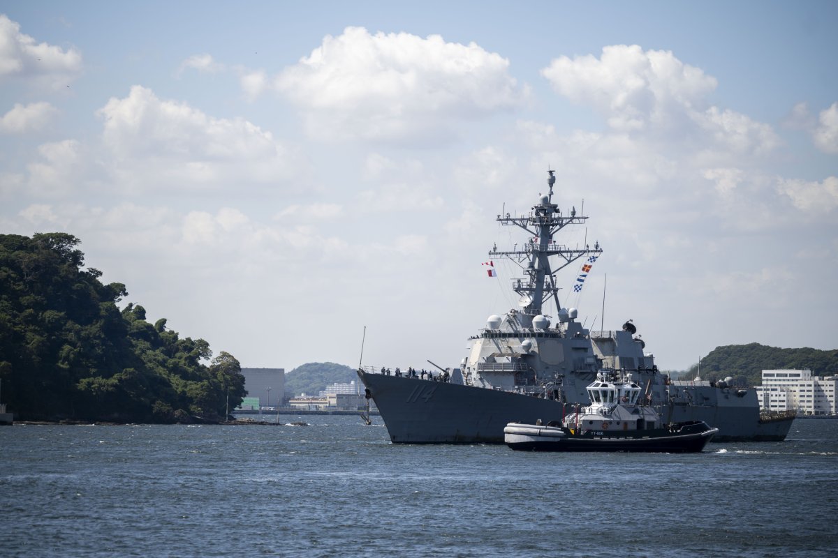 U.S. Navy Destroyer USS Ralph Johnson