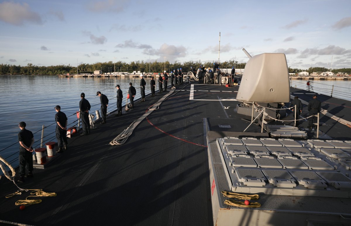 U.S. Navy Destroyer USS Milius