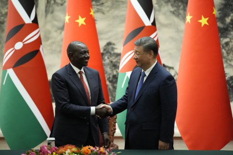 Xi Jinping e William Rooto